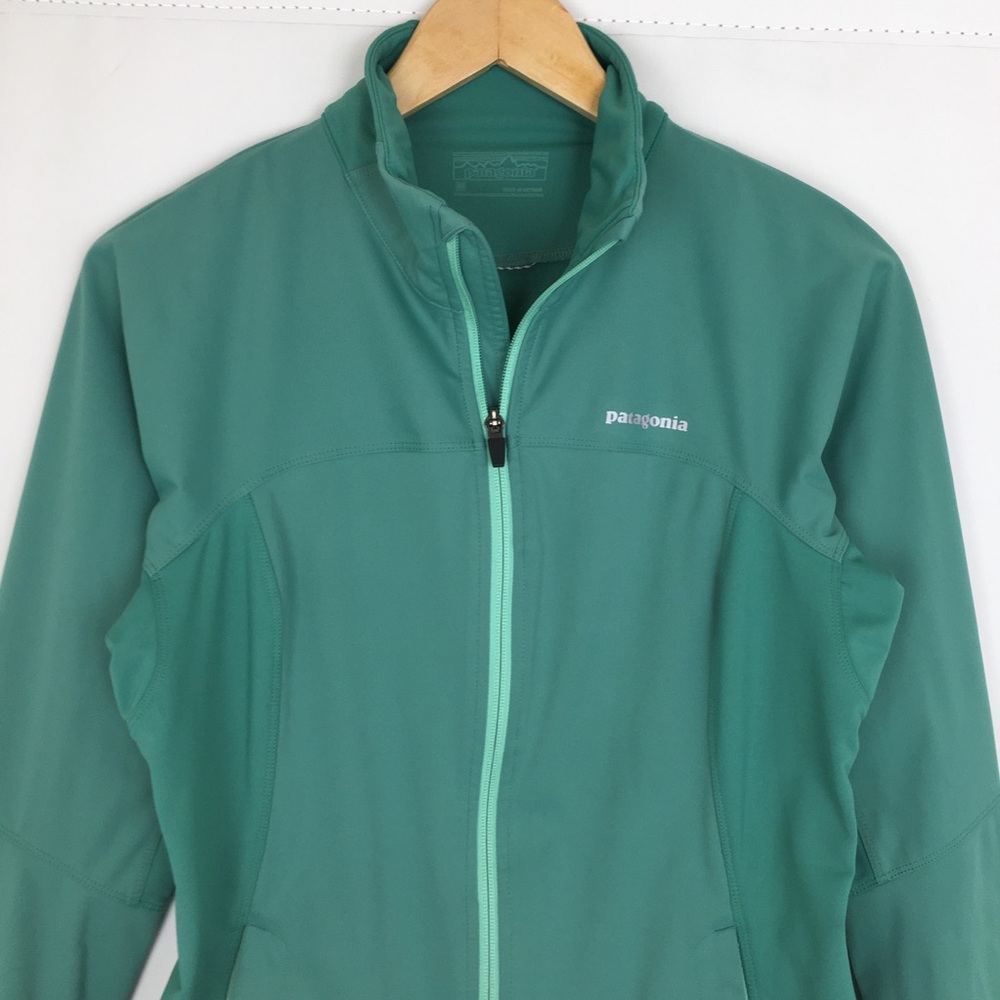 Patagonia Wind Shield Lightweight Jacket Green Wo… - image 2